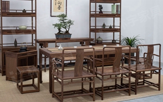 養(yǎng)老院頤養(yǎng)禪意茶臺桌椅